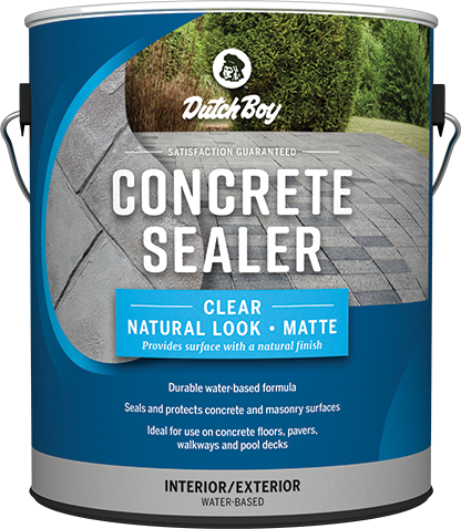 One-gallon can of Concrete Sealer Clear Natural Look Matte