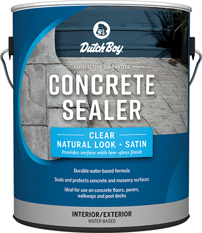 One-gallon can of Concrete Sealer Clear Natural Look Satin