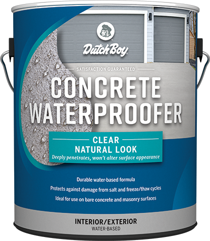 One-gallon can of Concrete Waterproofer Clear Natural Look